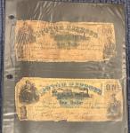 Civil War Era Mississippi "Cotton Pledged" Notes
