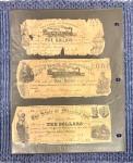 Civil War Era Mississippi "Cotton Pledged" Notes