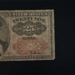 Rare 25¢ Civil War Era Currency Note