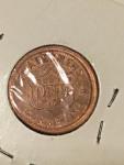 1863 US Copper Civil War Token, Tradesmen's Currency