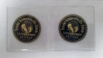 German Encased Postage Stamps: 5 & 10 Pfenning Set