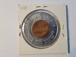 1960 Numismatic Convention Encased Civil War Cent