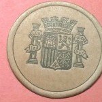 Spain Vintage Encased Postage Stamp 50 Correos