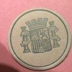 Spain Encased Postage Stamp - Pre-WW2 Vintage
