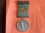 1892 Civil War National Encampment Stamp with Medal