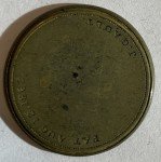 1862 Civil War 10c J. Gault Encased Stamp