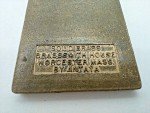 Antaya .6 CENT Brass Key Chain with U.S. Stamp