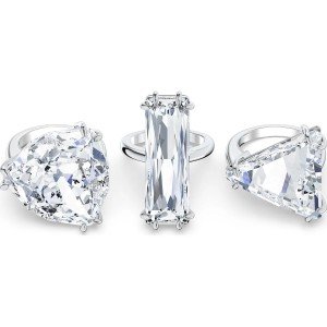 Swarovski Mesmera Cocktail Ring Set Size 6