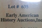 1862 Encased Postage Drake's Bitters 1 Cent Blue