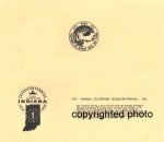 Indiana 1966 Western Electric 5c Postage Stamp