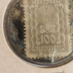 Austria 100 Kronen Encased Postage Stamp Token