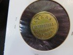 1-Cent Blue Mint Encased Postage Stamp EP13a