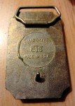 Elvis Presley Belt Buckle with Encased Stamp