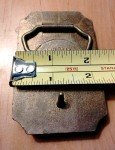 Elvis Presley Belt Buckle with Encased Stamp
