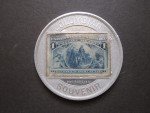 1893 Columbian Expo Columbus Encased Postage Stamp