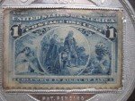 1893 Columbian Expo Columbus Encased Postage Stamp
