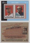 2011 Topps Heritage Encased Stamps Chris Young Marlon Byrd