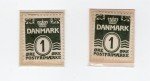 Denmark WWII German Occupation Encased Stamps