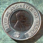 Boston S.L. Stone Encased 1960-D Stamp Token