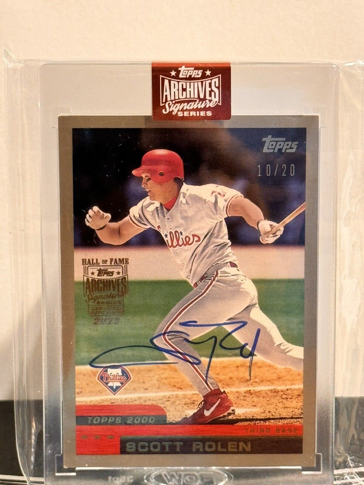 Scott Rolen 2023 Topps Archives Auto #/20