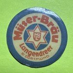 Rare 1902 German Encased Muser Brau Stamp