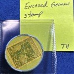 Rare 1902 German Encased Muser Brau Stamp