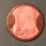 1862 Encased Postage Stamp - Ayer's Pills