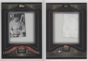 2009 Topps Legends Encased Babe Ruth Stamps #BR8
