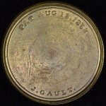 J. Gault 24 Cent Encased Postage Stamp
