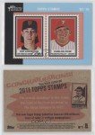 2011 Topps Heritage Encased Stamps Lincecum Ruiz