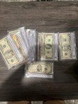 Old US Paper Money in PCS Stamp Holders