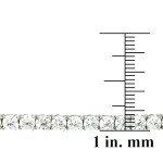 Cubic Zirconia Tennis Bracelet - 16.5 Carats