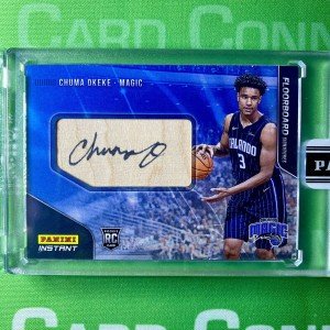 Chuma Okeke 4/5 Rookie Auto Floorboard Signature