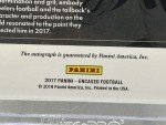 James Conner 2017 Encased Rookie Signature #1/1