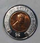 Central Michigan Coin Encased Stamp - Greenville