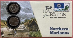 Fleetwood 4313 Northern Marinas Encased Stamps