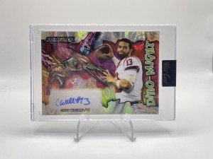 Caleb Williams Auto 04/10 Wild Card Stamp