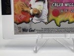 Caleb Williams Auto 04/10 Wild Card Stamp