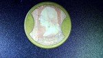 1862 Ayer's Cathartic Pills Encased 3 Cent Stamp