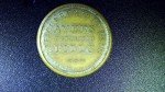 1862 Ayer's Cathartic Pills Encased 3 Cent Stamp