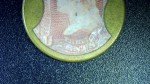 1862 Ayer's Cathartic Pills Encased 3 Cent Stamp