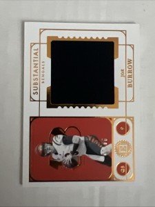 Joe Burrow 2021 Panini Encased Stamp /60