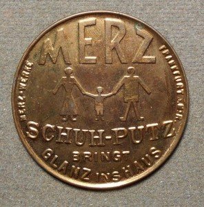 Merz Schuh-Putz Glanz Ins Haus Stamp