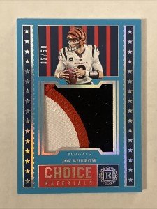 Joe Burrow 2022 Panini Encased Blue /50