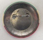 Bob Marley Encased Jamaica Postage Stamp Pinback