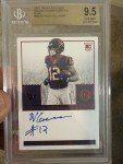 Nico Collins 2021 Panini Encased Auto /5 BGS 9.5