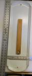 Pepsi Cola Vintage Metal Advertising Thermometer 27”