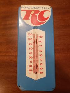 Vintage RC Royal Crown Cola Thermometer 1960s