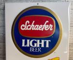 Schaefer Beer Thermometer - Vintage Advertising Sign