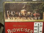Budweiser King of Beers Wooden Thermometer